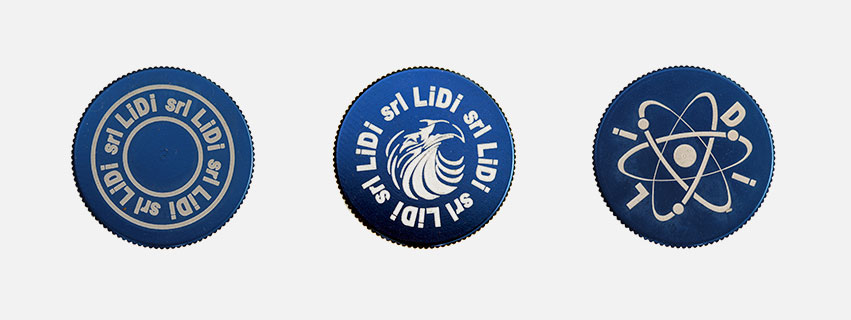 tappo serie sterzo blu