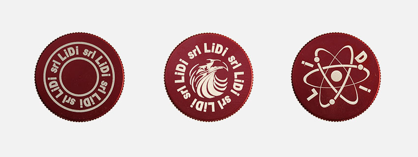 tappo serie sterzo rosso